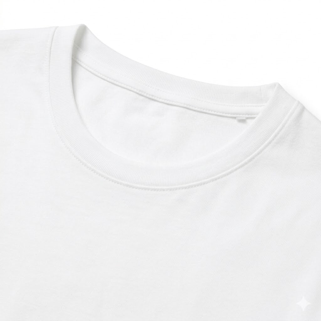 White Supima Cotton Long Sleeve T-Shirt