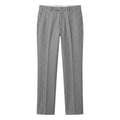 Mid-Grey Wool Blend Smart Dress Trousers